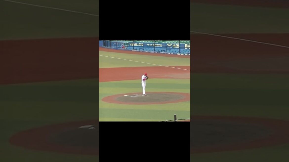 【合同トライアウト】カープ行木俊の投球練習2024年プロ野球12球団合同トライアウト11月14日