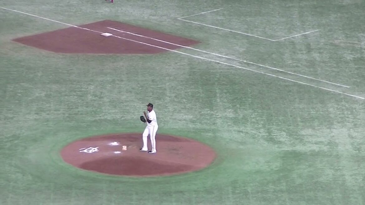 上本崇司を空振り三振にとるバルドナード【読売ジャイアンツ対 広島カープ2024年6月29日】