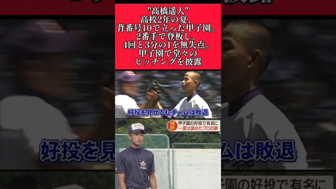 【阪神】"髙橋遥人"甲子園で堂々のピッチングを披露！ #阪神 #阪神タイガース #髙橋遥人  #shorts