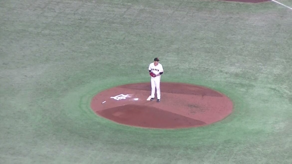 柳裕也が追い込まれたから上手いバント【読売ジャイアンツ対 中日ドラゴンズ2024年4月25日】