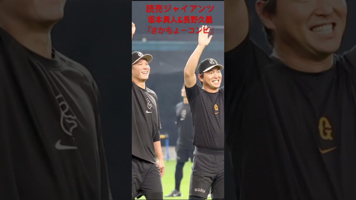 読売ジャイアンツ　長野久義　坂本勇人　さかちょーコンビ　#大谷翔平 #広島カープ #阪神タイガース #読売ジャイアンツ#オリックスバファローズ #楽天イーグルス#横浜denaベイスターズ #坂本勇人
