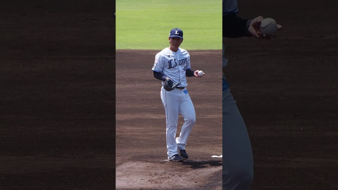 2024.06.08 埼玉西武-東京ヤクルト(カーミニーク) 浜屋将太 投球シーン #プロ野球 #seibulions