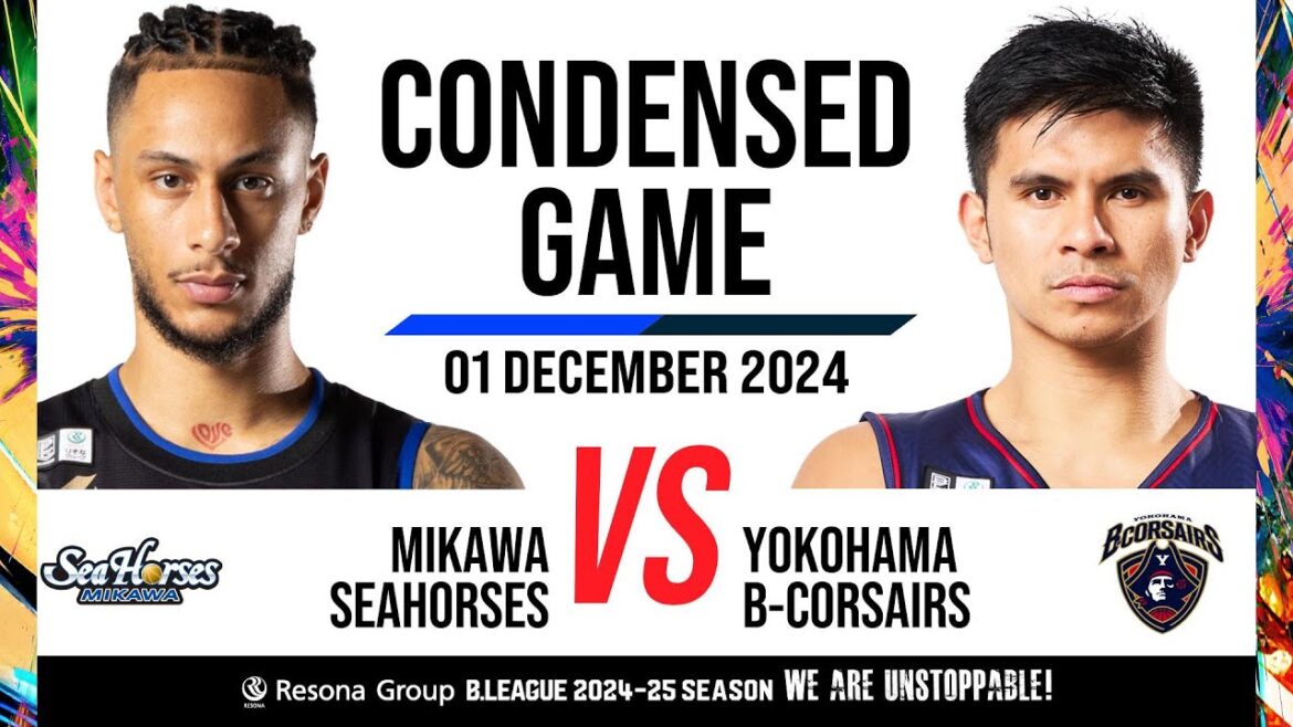 Seahorses Mikawa vs. Yokohama B-Corsairs – Condensed Game Seahorses Mikawa vs. Yokohama B-Corsairs - Condensed Game