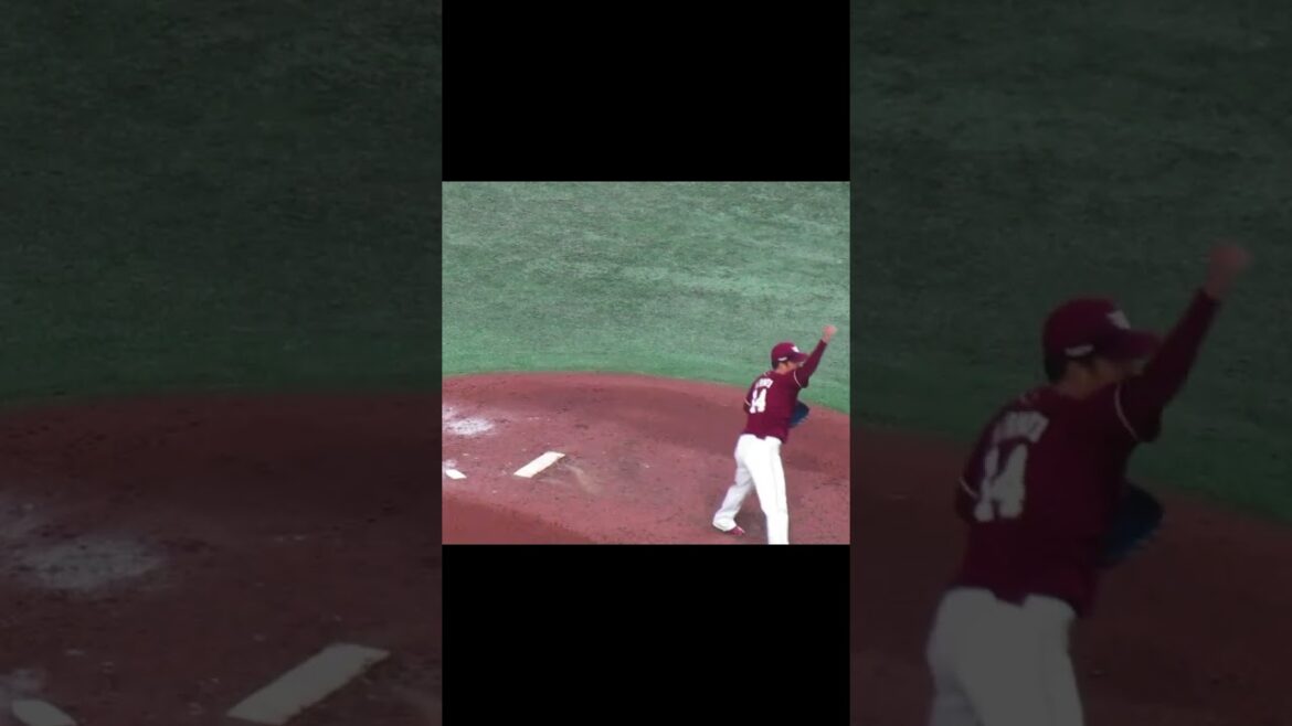 【イーグルス】則本昂大ピッチングフォーム  東京ドーム2024年3月22日 読売ジャイアンツ対 楽天ゴールデンイーグルス #野球 #プロ野球 #baseball