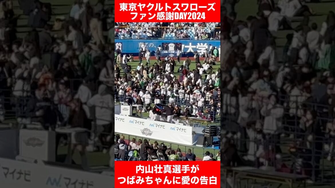東京ヤクルトスワローズファン感謝DAY2024【現地リポート】その③ #ヤクルト #スワローズ #swallows #ファン感 #ファン感謝DAY2024 #明治神宮球場 #内山壮真 #塩見泰隆 東京ヤクルトスワローズファン感謝DAY2024【現地リポート】その③ #ヤクルト #スワローズ #swallows #ファン感 #ファン感謝DAY2024 #明治神宮球場 #内山壮真 #塩見泰隆
