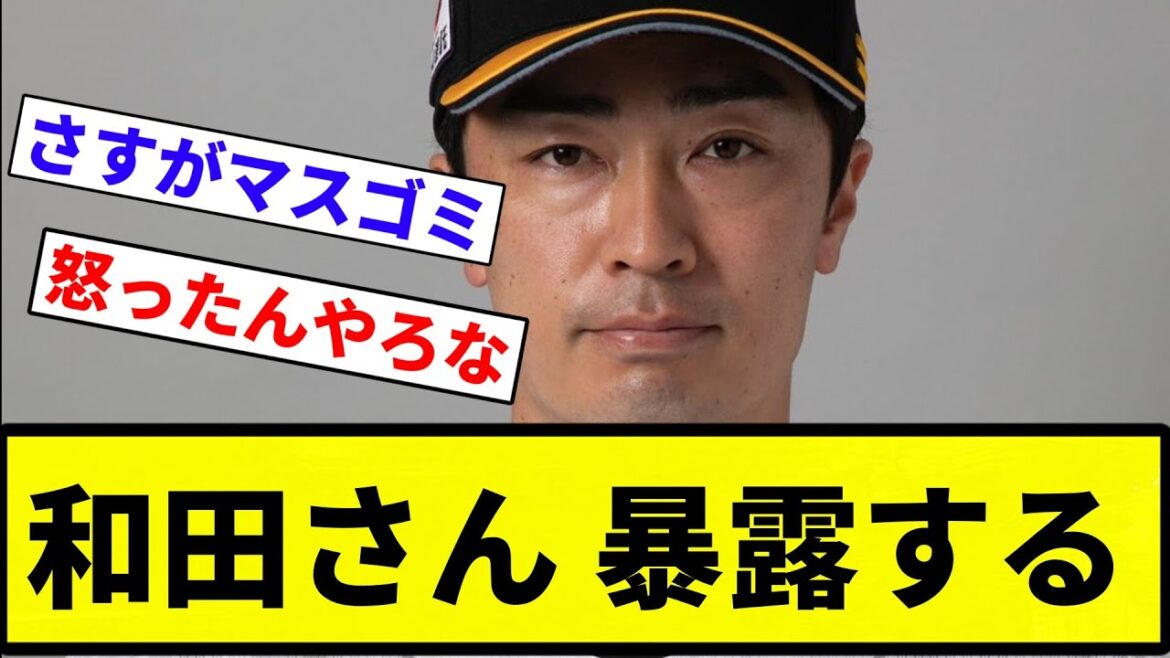 【これはマスゴミ】和田さん 暴露する【プロ野球反応集】【プロ野球反応集】