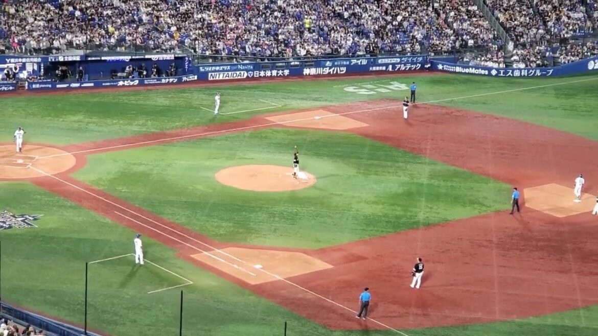 20240607　打者の蝦名達夫に汎用ﾃｰﾏを使用！【右打者汎用応援歌】横浜DeNAﾍﾞｲｽﾀｰｽﾞ　7回ｳﾗ　@横浜ｽﾀｼﾞｱﾑ･ｳｨﾝｸﾞ席(BAY SIDE) ﾊﾏｽﾀ  日本生命ｾ･ﾊﾟ交流戦