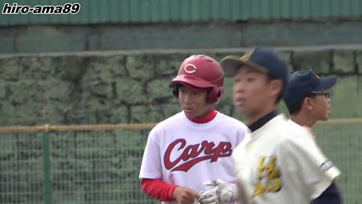 《学童》【ヒット打ったよ】　佐々木 創 選手（五日市観音 少年野球クラブ）《カープジュニア2024》【神宮への道】