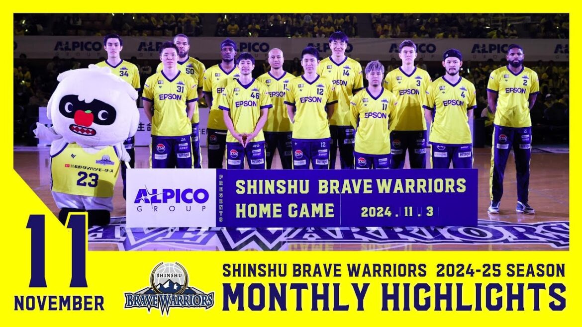 2024 25シーズン 月間ハイライト11月 2024 25シーズン 月間ハイライト11月