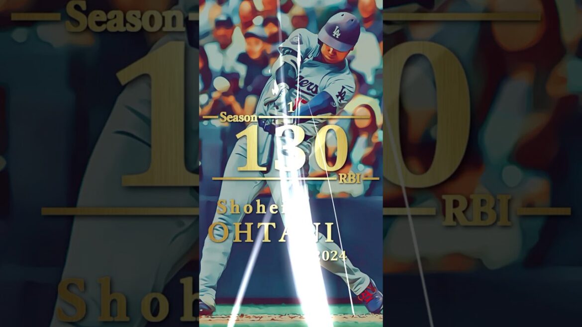 【MLB】歴代日本人メジャーリーガー シーズン打点ランキング トップ２０（2024年シーズン終了時点）#大谷翔平 #鈴木誠也