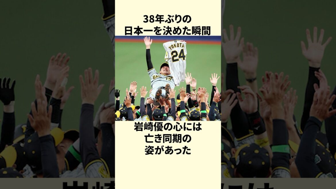 【遅咲き強心臓左腕】岩崎優と亡き同期の感動物語 #shorts #野球 #プロ野球