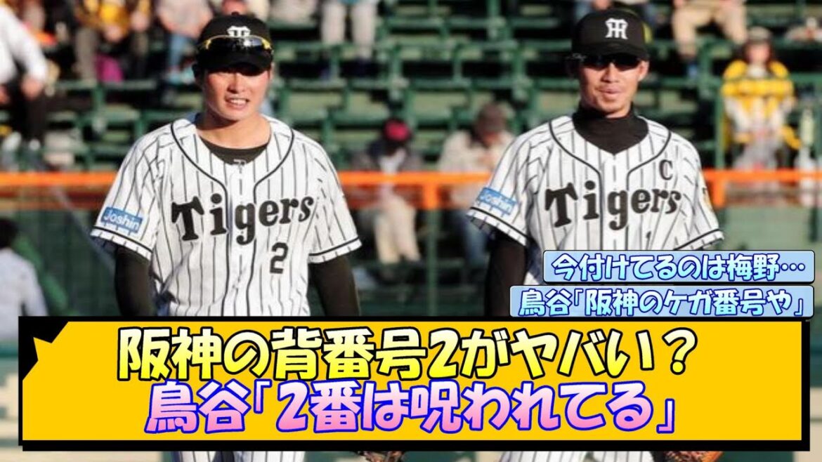 阪神の背番号2がヤバい？鳥谷「2番は呪われてる」【なんJ/2ch/5ch/ネット 反応 まとめ/阪神タイガース/藤川球児/梅野隆太郎/北條史也】
