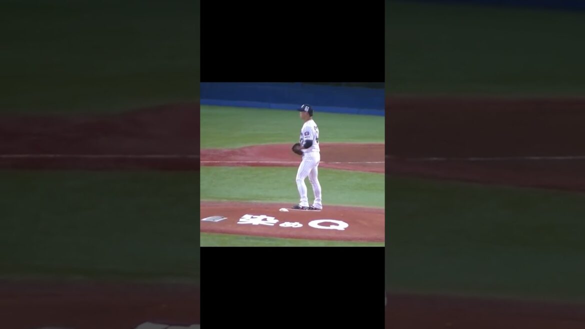 【野球選手フォーム集】スワローズ高橋奎二の2024投球フォーム（2024年4月11日 ヤクルトスワローズ 対 読売ジャイアンツ） #プロ野球 #高橋奎二