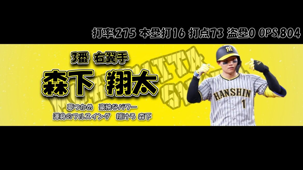 2024年 阪神タイガース 1-9