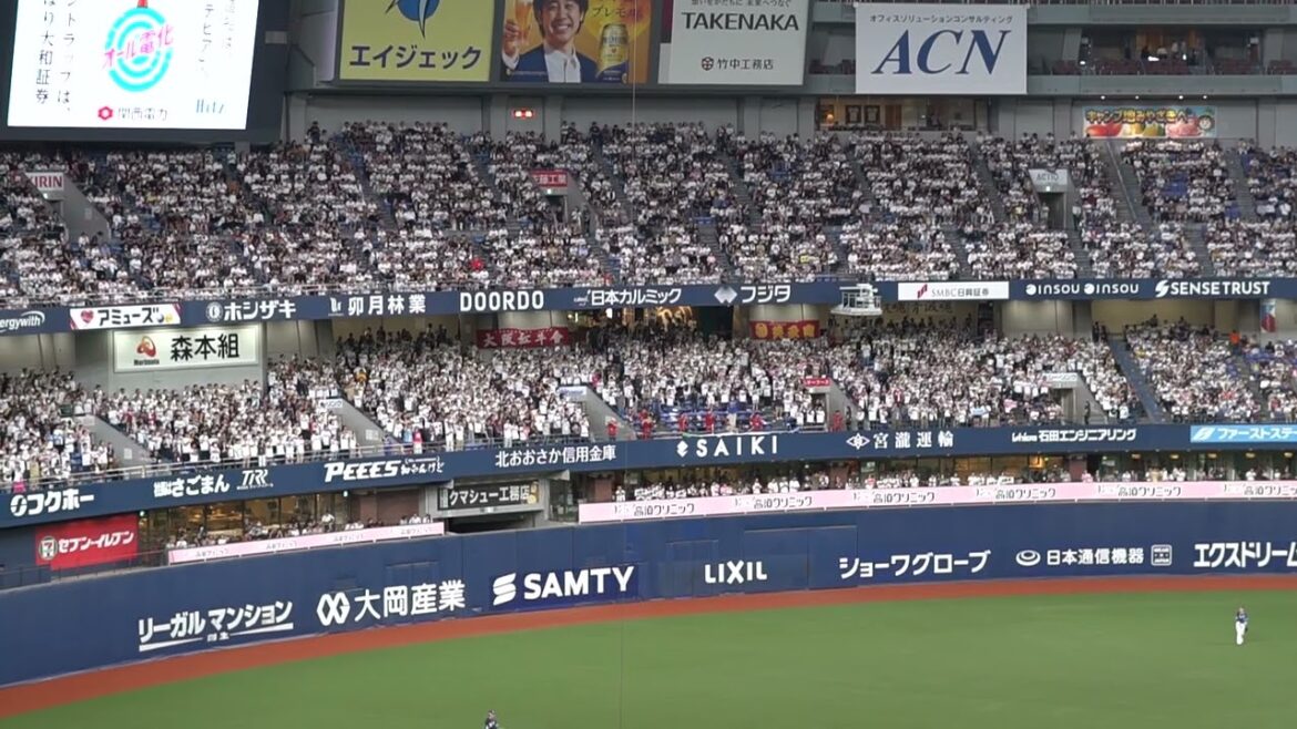 オリックス・バファローズ 太田椋 応援歌 in京セラドーム大阪 2024 9-24