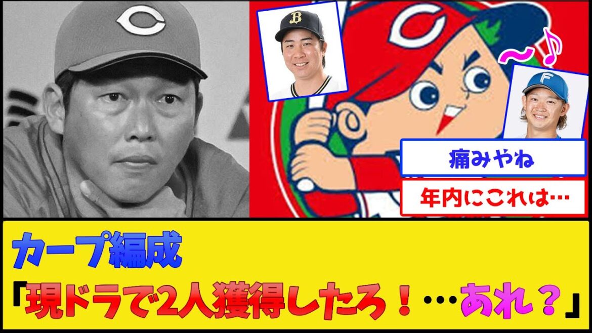 広島カープさん、やらかす【広島東洋カープ】【プロ野球なんJ 2ch プロ野球反応集】