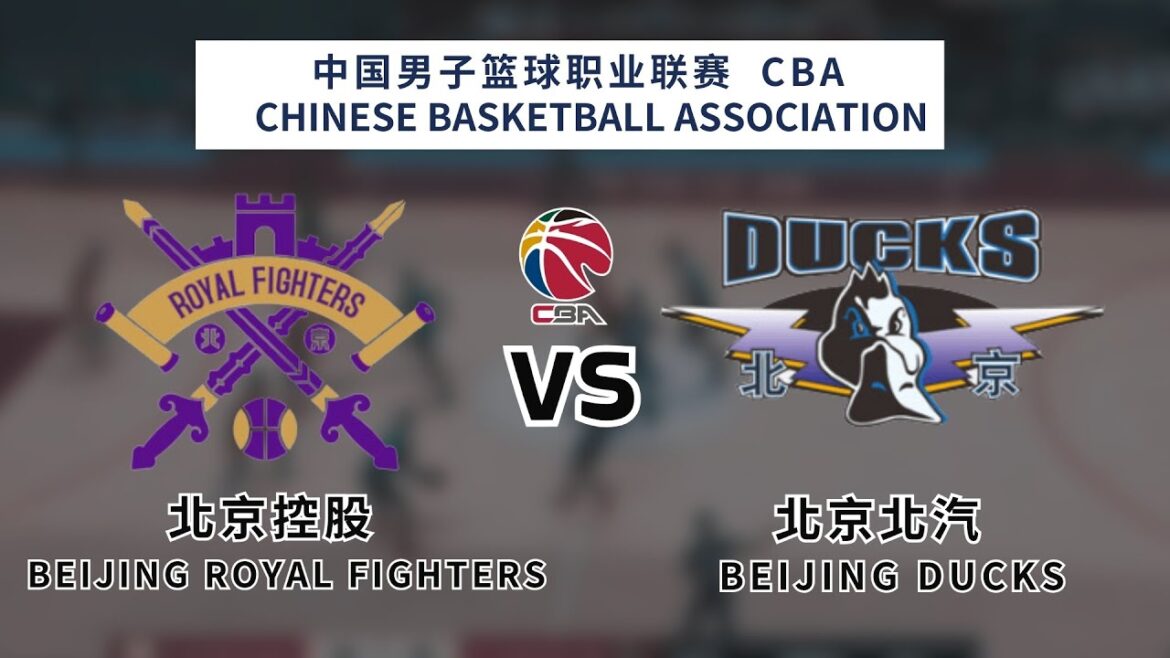 CBA|CBA LIVE|CBA直播|北控 vs 北京|Beijing Royal Fighters vs Beijing Ducks|basketball|K体育|광둥 서던 타이