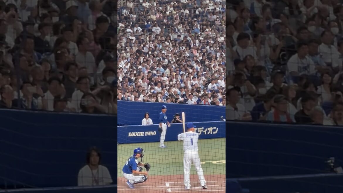 孝介🔥ルーティン💫 中日レジェンドOB戦2024.7.25 ナゴヤドーム#小笠原道大 #福留孝介 　#谷沢