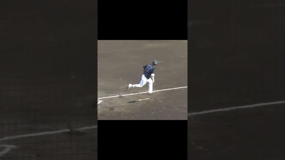 ロッテ平沢 大河のヒットで植田将太ヘッスラ生還2021年8月19日イースタン 巨人対ロッテ