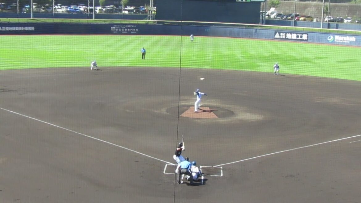 【ファイターズ】マーフィー  マリーンズ山本大斗を空振り三振（2024年9月11日 日本ハムファイターズ 対 千葉ロッテマリーンズ 鎌ヶ谷）