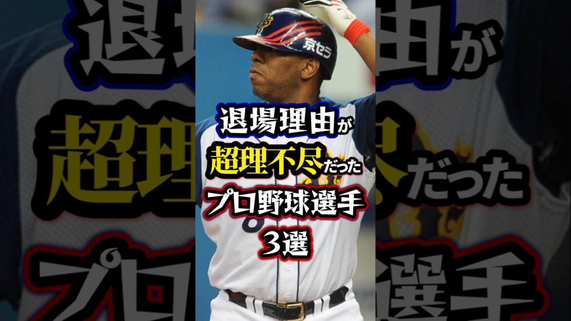 【プロ野球】退場理由が超理不尽だったプロ野球選手3選【乱闘】#npb