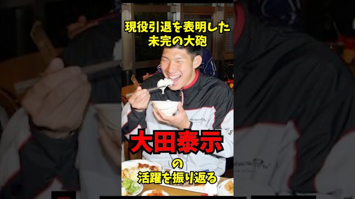 【大田泰示】今年引退を表明した未完の大砲の活躍を振り返る #野球ニュース