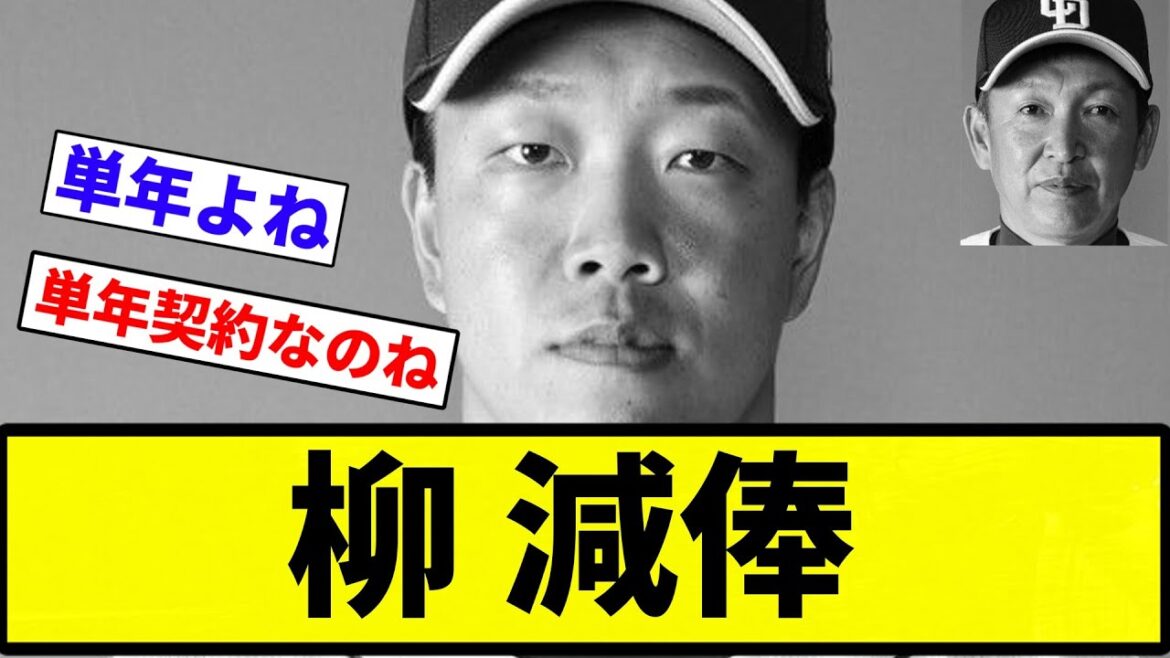 【お前 単年だったな】柳 減俸【プロ野球反応集】【プロ野球反応集】 【お前 単年だったな】柳 減俸【プロ野球反応集】【プロ野球反応集】