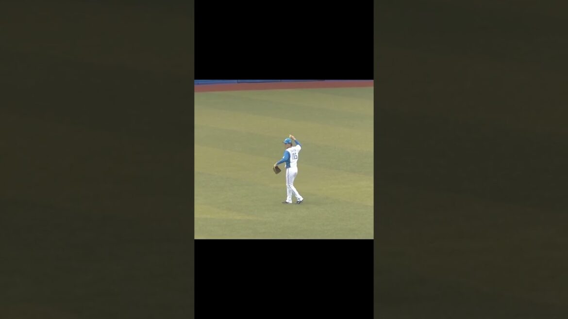 【合同トライアウト】ファイターズ齊藤伸治がキャッチボール2024年プロ野球12球団合同トライアウト11月14日