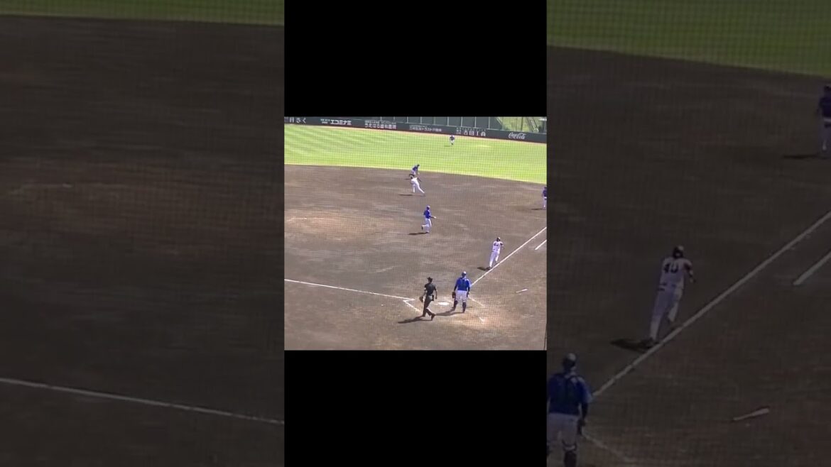 中山礼都のセカンド内野安打と知野直人の悪送球で巨人同点（2024年5月10日 読売ジャイアンツ対 横浜DeNAベイスターズ）