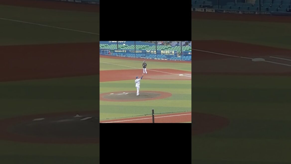 【合同トライアウト】ドラゴンズ福島章太の投球練習2024年プロ野球12球団合同トライアウト11月14日