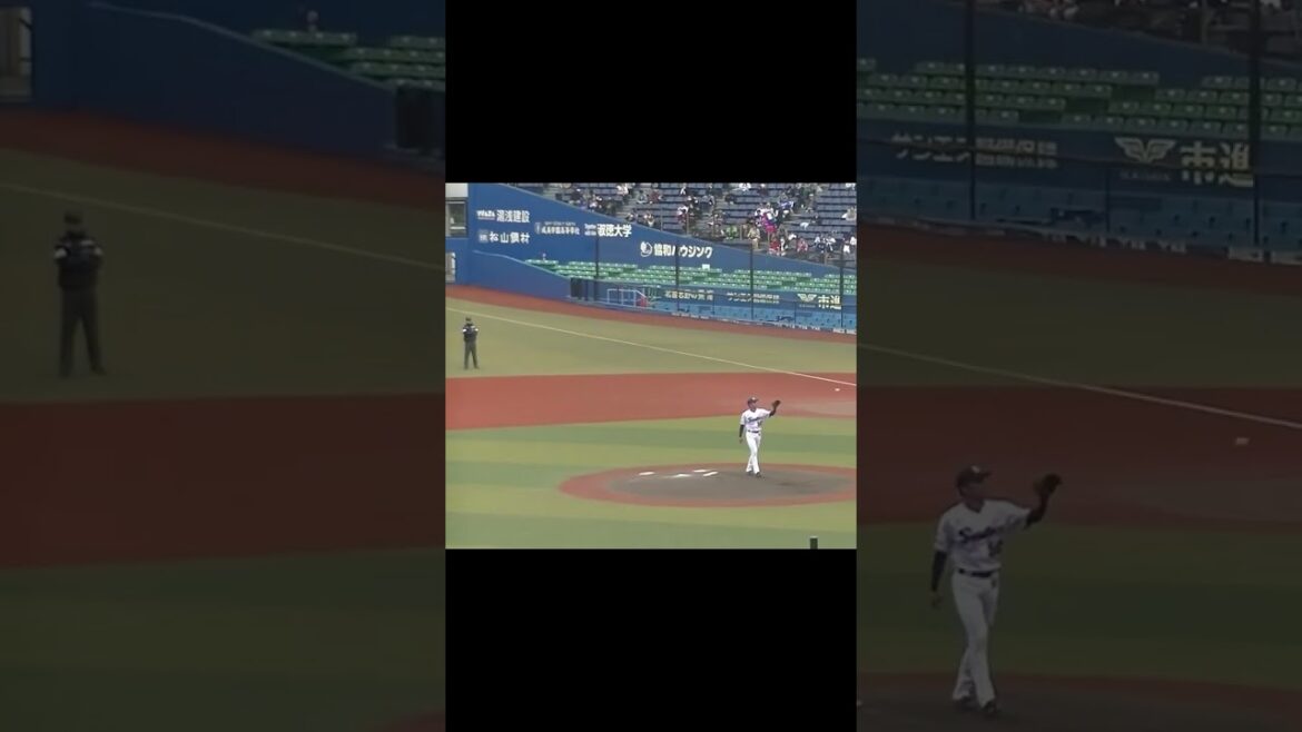 【合同トライアウト】スワローズ尾仲祐哉の投球練習2024年プロ野球12球団合同トライアウト11月14日