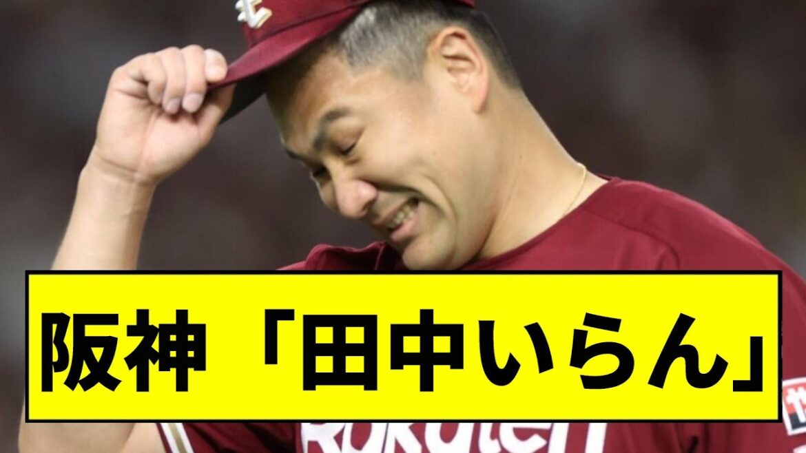 【阪神】「田中いらん」ｗｗｗｗｗｗｗｗｗｗｗｗｗｗｗｗｗｗｗｗｗ【2chスレ】