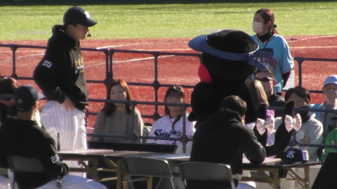 【スワローズファン感2024】つばみとのデートの別れ際の決め台詞！木澤、長岡、内山、松本直、山野