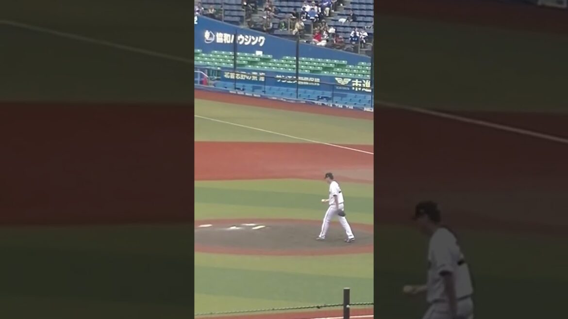 【合同トライアウト】ジャイアンツ小沼健太が投球練習2024年プロ野球12球団合同トライアウト11月14日