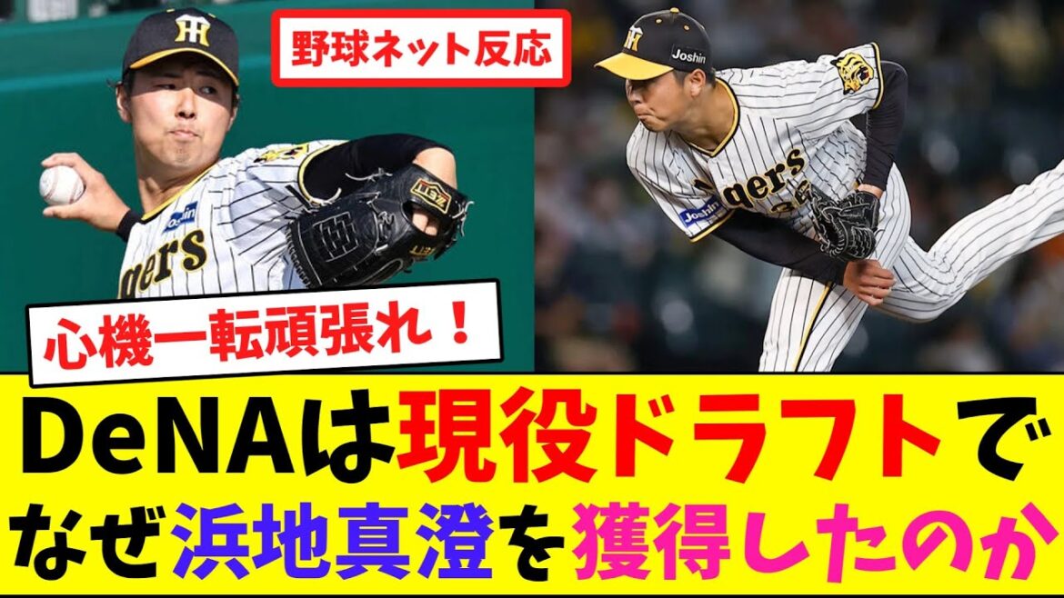 DeNAは現役ドラフトでなぜ浜地真澄を獲得したのか【ネット反応集】