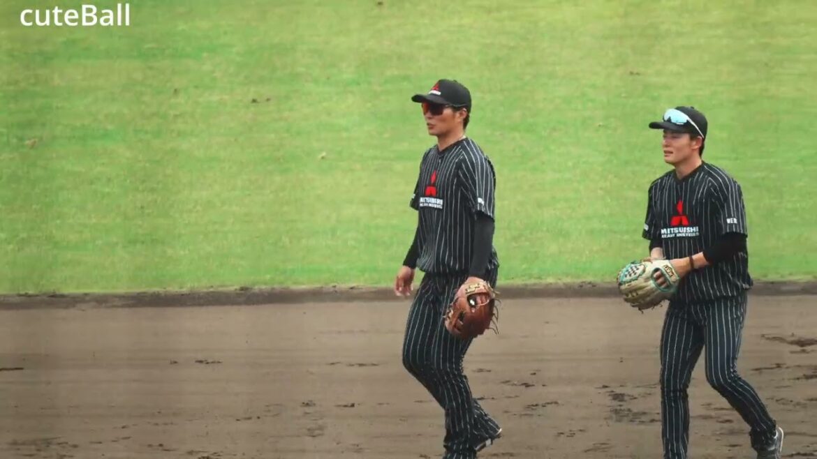 【移籍】元阪神の北條史也、遊撃で試合前のシートノック！三菱重工West 都市対抗予選