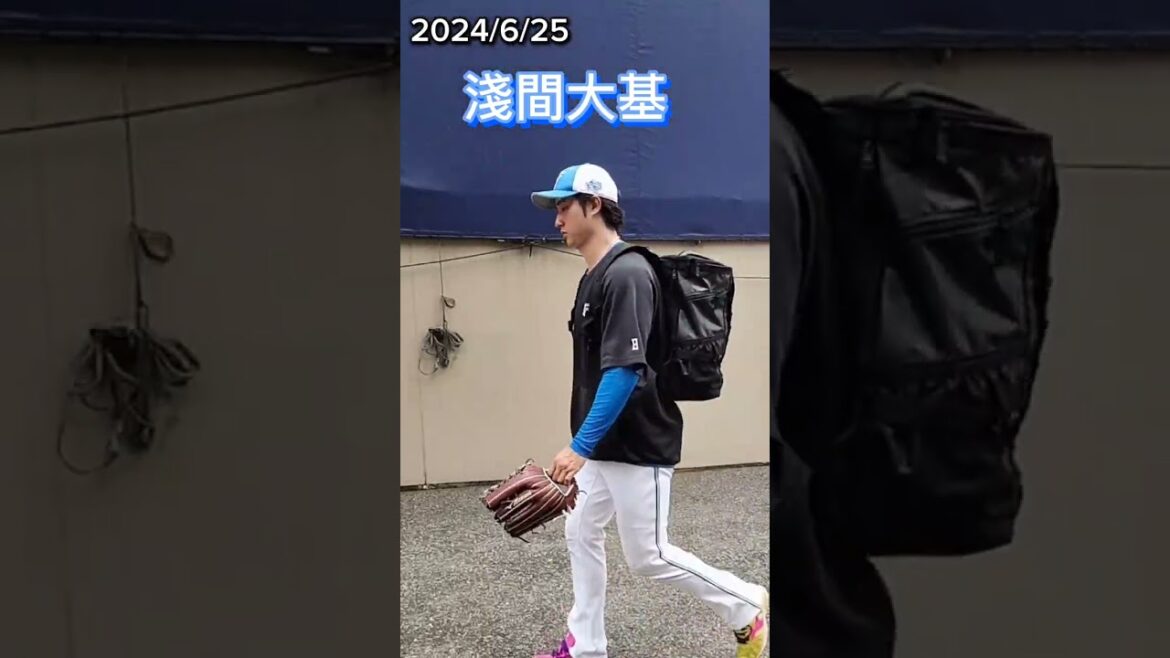 【FIGHTERS】 #淺間大基 背番号8 #shorts #北海道日本ハムファイターズ #fighters