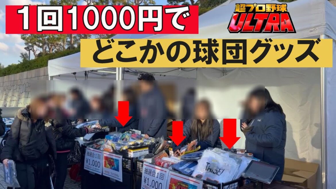 1回1000円プロ野球クジ！今年もやってみたらまさかの！？【超プロ野球ULTRA2024】