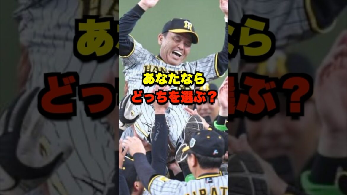 あなたならどっちを選ぶ？ #野球 #プロ野球 #野球ネタ #阪神タイガース