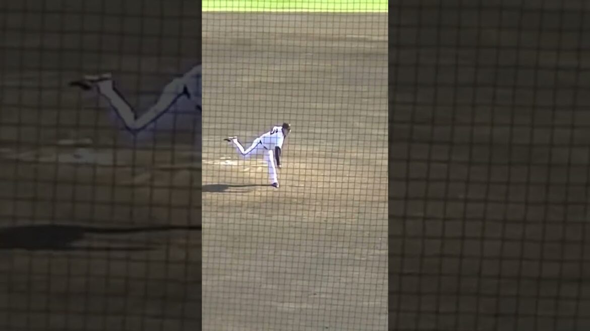 【野球選手フォーム集】巨人 馬場皐輔の投球フォーム（2024年5月10日 読売ジャイアンツ対 横浜DeNAベイスターズ）