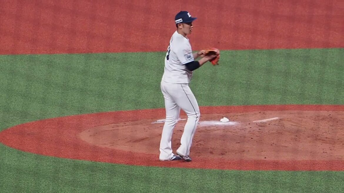 2024.05.23 埼玉西武-横浜DeNA(ベルーナドーム) 伊藤翔 投球シーン