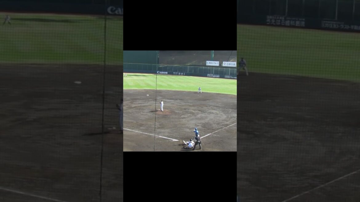 【ジャイアンツ】伊藤優輔が古川裕大を三振に2024年4月16日 イースタンリーグ読売ジャイアンツ 対 日本ハムファイターズ