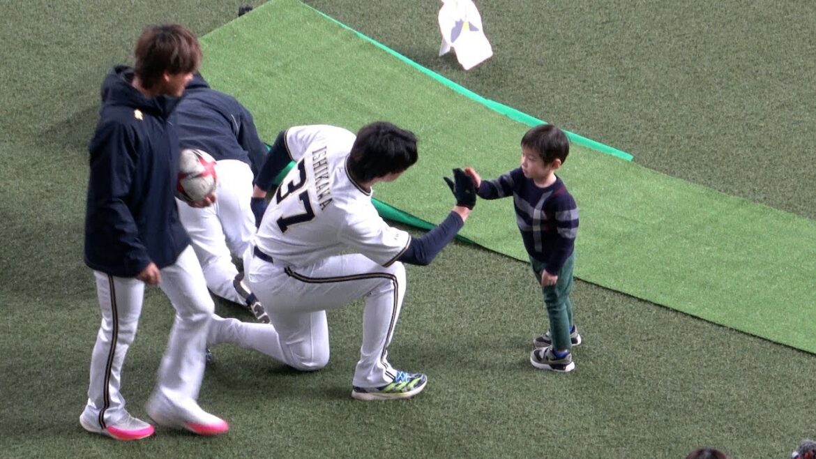 石川亮がみせた小さなお友達への完璧なアシスト！！