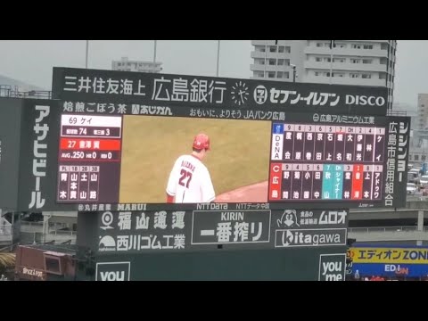 20240317 會澤翼 第2打席の登場曲【「Get Wild (サビ)」】 5回ウラ 広島東洋カープ@MAZDA Zoom-Zoom スタジアム広島・ビジターパフォーマンス 20240317 會澤翼 第2打席の登場曲【「Get Wild (サビ)」】 5回ウラ 広島東洋カープ@MAZDA Zoom-Zoom スタジアム広島・ビジターパフォーマンス