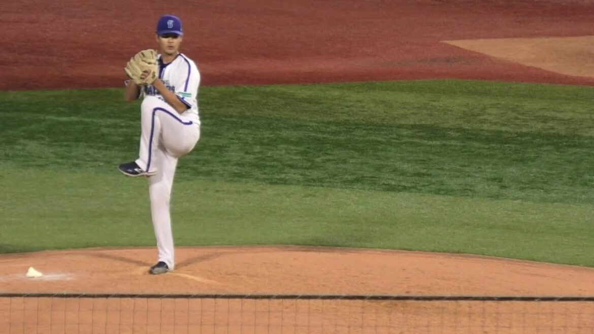 スロー映像)DeNA 宮城滝太 投球フォーム～2024.6.7(横浜スタジアム)