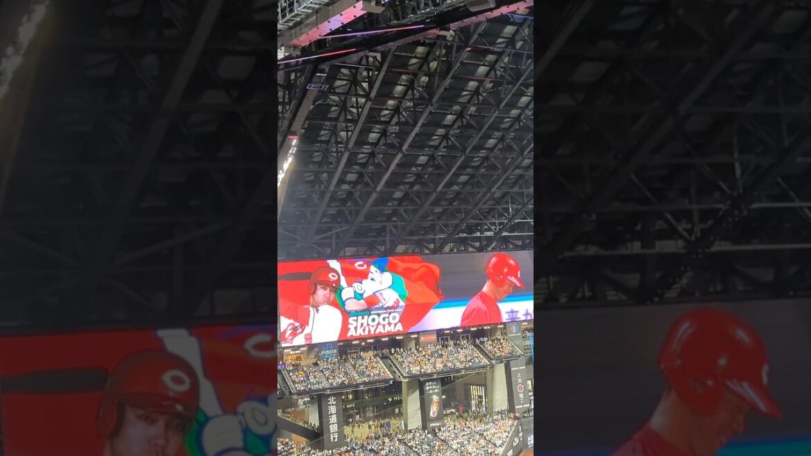 オールスター2024 秋山翔吾西武時代の登場曲復刻!人にやさしく エスコンフィールド北海道 2024/7.23 オールスター2024 秋山翔吾西武時代の登場曲復刻!人にやさしく エスコンフィールド北海道 2024/7.23