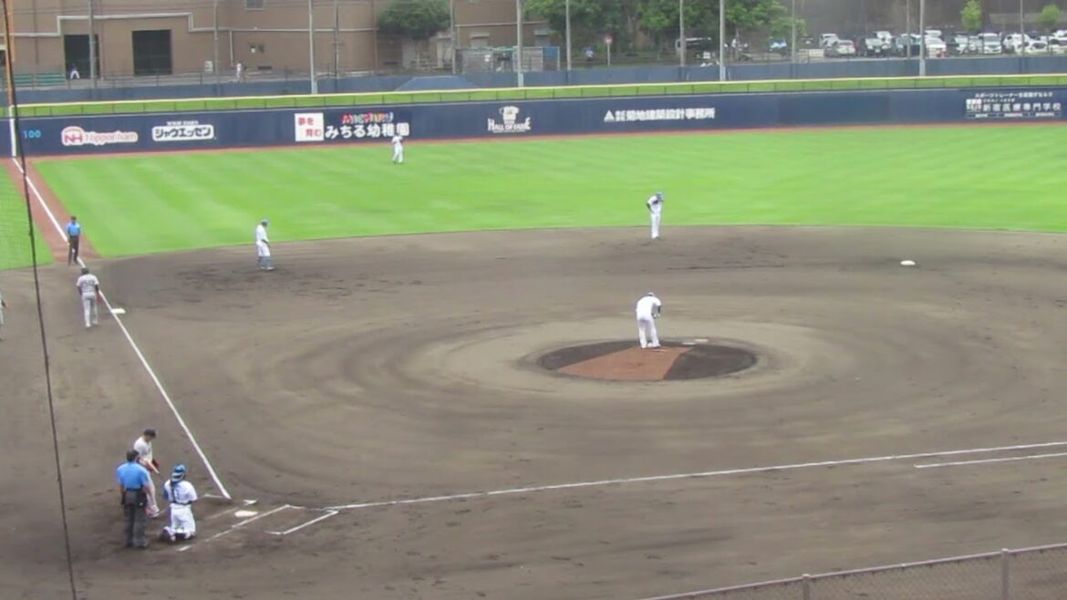 ファイターズ細野晴希〜増田陸をレフトフライに打ち取る＜日本ハムファイターズ対 読売ジャイアンツ2024年6月25日＞