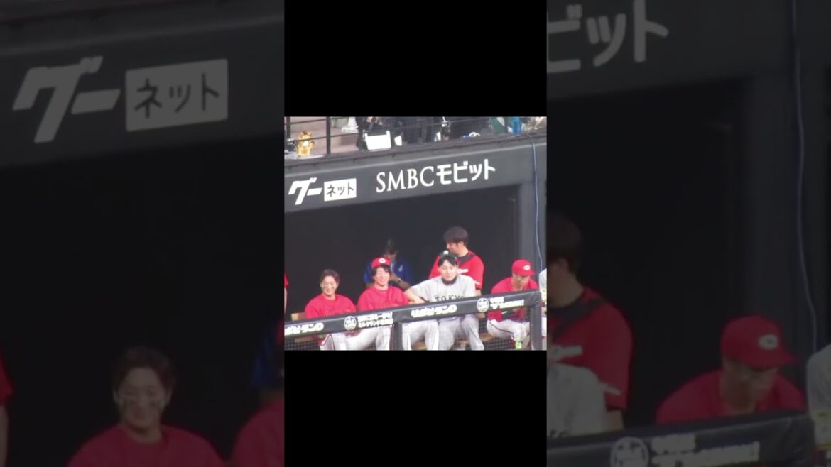 【オールスター】丸佳浩の周りに集まるカープ選手たち（ NPBオールスター 2024年7月23日）