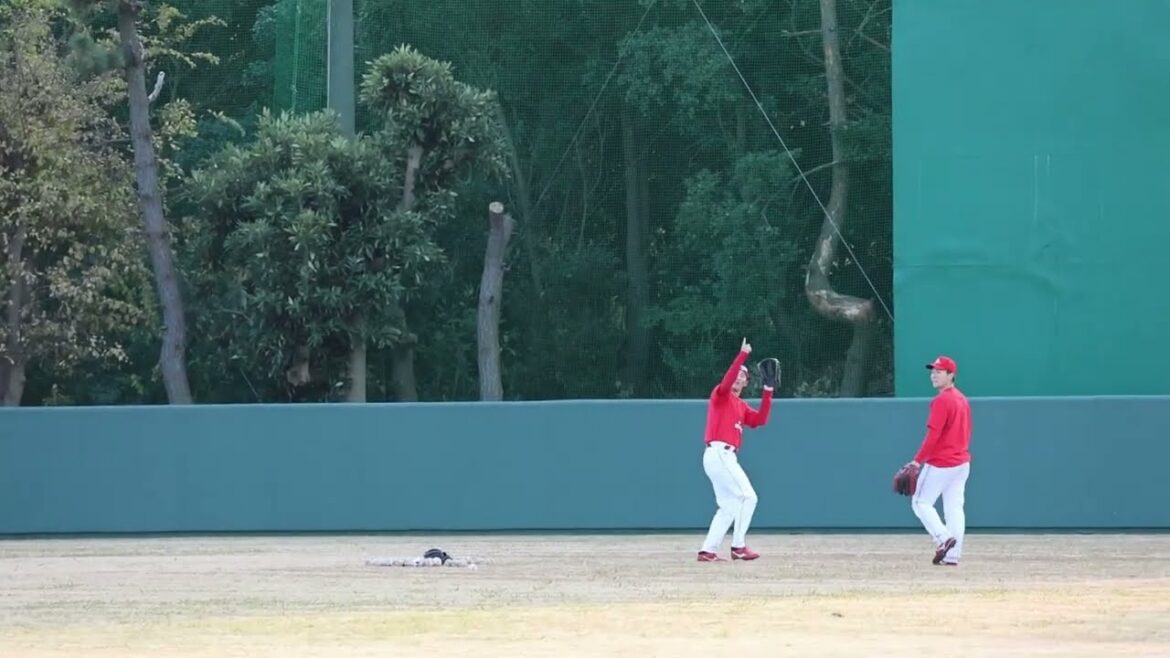 三菱重工East　健吾先生の外野手教室