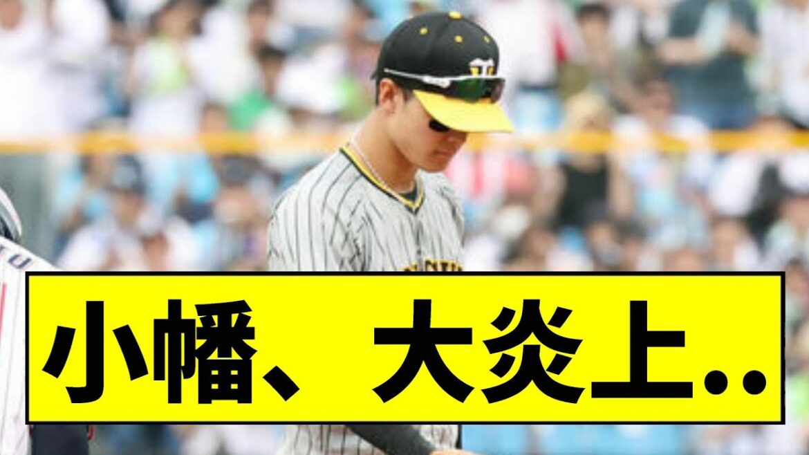 【阪神】小幡、大炎上してしまう...【2chスレ】